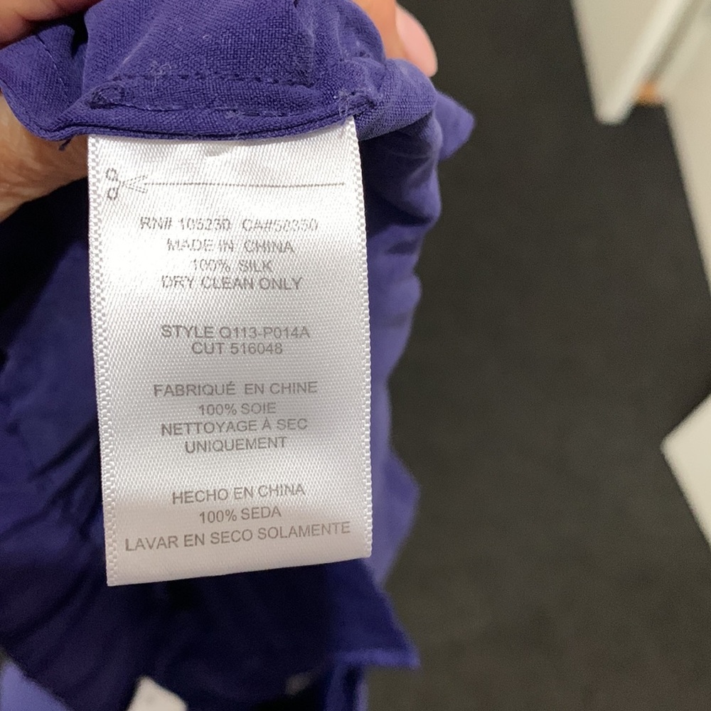 Equipment silk culottes size M suitable For AU10/12 - Picture 5 of 5